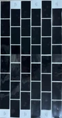 Renkli Duvarlar 30×30cm Siyah Tuğla Epoksi 1 Adet 3D Yapışkanlı Duvar Kaplama Paneli Mutfak Banyo Salon Ofis Döşeme thumbnail 6