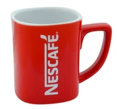Kırmızı Nescafe Kahve Kupa Bardak 250ml - 1