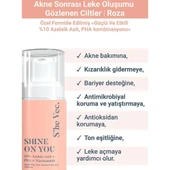 She Vec Shine On You - Bariyer Koruyucu Kalkan Yaşlanma Karşıtı ve Konforlu Cilt Bakım Kremi 30ml - 2