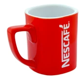 Kırmızı Nescafe Kahve Kupa Bardak 250ml - 3