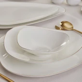 Karaca Fine Pearl Tristan 62 Parça 12 Kişilik Yemek Takımı Gold - 3