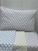 NİVEMESHOME GÜL KURUSU GEOMETRİK DESEN 2 Lİ YASTIK KILIFI KAPAKLI 50X70 - 3