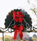 Premium Yumoş Kırmızı Peluş Ayıcık Buketi, Sevgiliye, Doğum Gününe Hediye thumbnail 1