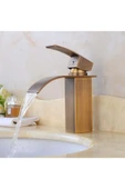 Banyo Lavabo Bataryası Şelale Antik Renk Yeni Tasarım 7 Yıl Garantili İthal - 6