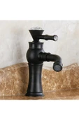 Banyo Lavabo Bataryası Siyah Renk Taşlı Model Yeni Tasarım 7 Yıl Garantili İthal - 2