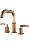 Banyo Lavabo Bataryası Ankastre Antik Renk  3'lü Set Yeni 7 Yıl Garantili İthal - 5