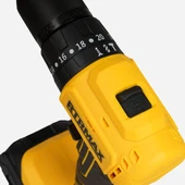 RTRMAX RTS5012 Akülü Darbeli Matkap Kömürsüz 2 x 2 Ah 20V S Lion Akü - 4