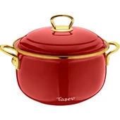 TAŞEV SULTAN - 22 CM TENCERE KIRMIZI - 1
