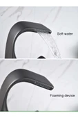 Banyo Lavabo Bataryası Antrasit Renk Şelale Yeni Tasarım 7 Yıl Garantili İthal thumbnail 5