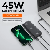 Bix PB202 Siyah 20000 mAh Hızlı Şarj Powerbank - Teşhir - 2