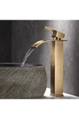 Banyo Çanak Lavabo Bataryası Antik Renk Şelale Model 7 Yıl Garantili Ithal thumbnail 2