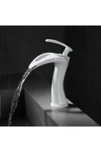 Banyo Lavabo Bataryası Beyaz Renk Yeni Model Şelale  7 Yıl Garantili Ithal thumbnail 4