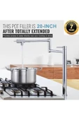 Mutfak Ocak Yanı Musluk Pot Yeni Model Yeni Model Ithal 7 Yıl Garantili - 1