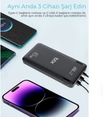 Bix PB202 Siyah 20000 mAh Hızlı Şarj Powerbank - Teşhir - 4