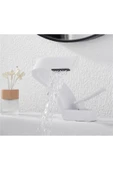 Banyo Lavabo Bataryası Beyaz Renk Şelale Yeni Tasarım 7 Yıl Garantili İthal - 2