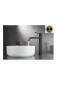 Banyo Çanak Lavabo Bataryası Siyah Renk Yeni Model 7 Yıl Garantili Ithal thumbnail 2