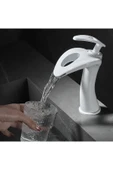 Banyo Lavabo Bataryası Beyaz Renk Yeni Model Şelale  7 Yıl Garantili Ithal thumbnail 3
