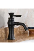 Banyo Lavabo Bataryası Siyah Renk Taşlı Model Yeni Tasarım 7 Yıl Garantili İthal - 3