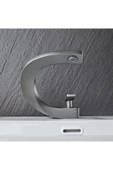 Banyo Lavabo Bataryası Antrasit Renk Şelale Yeni Tasarım 7 Yıl Garantili İthal - 3