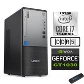 Lenovo Thinkcentre Neo 50T Gen5 Intel Core I7 13700 32GB Ddr5 512GB SSD Freedos Nvidia GT1030 103012UB000LTRF12+ZETTA Flash Bellek - 1