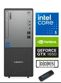 Lenovo Thinkcentre Neo 50T Gen 5 Intel Core I5 13400 48GB Ddr5 2tb SSD 4GB/GTX1650 WİN11H Masaüstü Blgisayar NEO12UB000ETRTXH19+ZETTAUSBBELLEK thumbnail 1