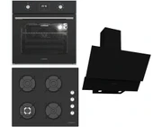 Termikel Ankastre Set (BO O64D5C B + BH P6194C B + CH C6532C BB) - 1