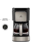 Karaca Just Coffee Aroma 2 In 1 Filtre Kahve Ve Çay Demleme Makinesi Bej 650 Watt - 6