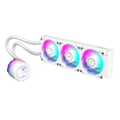 Gigabyte AORUS Waterforce X II 360 ICE ARGB LCD Intel-AMD Uyumlu Beyaz Sıvı Soğutucu - 1