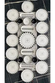 QUEEN  Black Ellipse Model 12 Kişilik 23 Parça Kahvaltı Takımı - 2