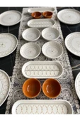 QUEEN  Gold Ellipse 6 Kişilik 18 Parça Kahvaltı Takımı - 2