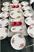 QUEEN  Snowdrop 12 Kişilik 21 Parça Kahvaltı Takımı - 2