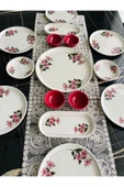 QUEEN  Snowdrop 6 Kişilik 15 Parça Kahvaltı Takımı - 3