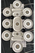QUEEN  Liva Model 8 Kişilik 17 Parça Kahvaltı Takımı - 1