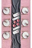 QUEEN  Garden Model 6 Kişilik 14 Parça Kahvaltı Takımı - 1