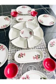 QUEEN  Snowdrop 6 Kişilik 19 Parça Kahvaltı Takımı - 3