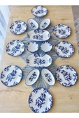 QUEEN  Jasmine Pattern 8 Kişilik 16 Parça Kahvaltı Takımı - 1
