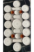 QUEEN  Gold Ellipse 12 Kişilik 23 Parça Kahvaltı Takımı - 2