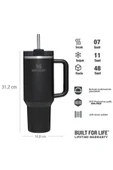 Stanley Quencher Pipetli Termos Bardak 1.18 Lt Siyah thumbnail 3