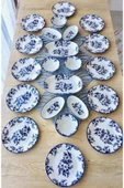 QUEEN  Jasmine Pattern 12 Kişilik 22 Parça Kahvaltı Takımı - 1