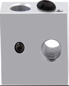 3D Yazıcı MK8 Alüminyum Isıtıcı Blok - 20x20x10mm - 1