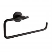 Mira Serisi Paslanmaz Mat Siyah Mutfak Banyo Kağıt Havluluk - 1