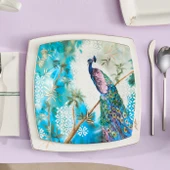 Karaca Fine Pearl Pavo 62 Parça 12 Kişilik Yemek Takımı Gold thumbnail 6