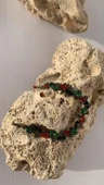 Siyah Yeşil Kırmızı Ve Antik Sarı Renkli Boncuk Zikzak Desenli Miyoki Bileklik El Yapımı Hediyelik - 7