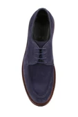 Shoetyle - Lacivert Süet Deri Bağcıklı Erkek Günlük Ayakkabı 250-1617 thumbnail 5