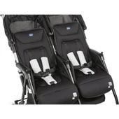 Nessiworld   Chicco Ohlala Twin İkiz Bebek Arabası Black Nigth - 5