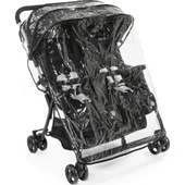 Nessiworld   Chicco Ohlala Twin İkiz Bebek Arabası Black Nigth - 1