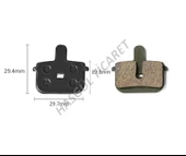 Hsgl Bisiklet Dısc Fren Balatası P13-2 Bisiklet Fren Sistemleri DSC626 - 4