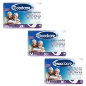 Goodcare Belbantlı Orta Boy M 30'lu 3 Adet Hasta Bezi - 1
