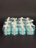 Bubble Yeşil Mum 12 Adet Süslü Hediyelik - 1