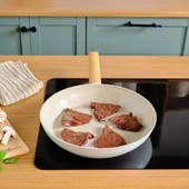 Karaca Swiss Crystal Almond Cream İndüksiyon Tabanlı Tava 26 Cm thumbnail 6